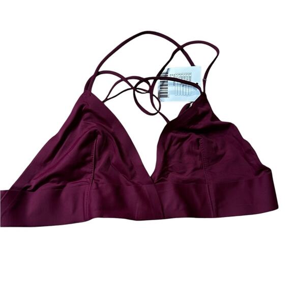 URBAN OUTFITTERS Out From Under Women's Burgundy Bralette NEW Size Medium - Picture 1 of 6